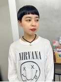 ブルーブラック　ベリーショート