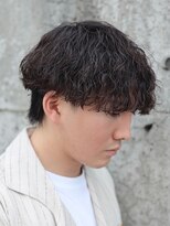 ハニー(HONEY)&nbsp;波巻きスパイラルパーマ/波巻きパーマ/岡崎メンズパーマ