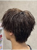 ツイストスパイラル仙台メンズ美容室ツイスパ刈り上げ波巻き