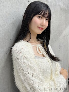 オーブ ヘアー ガーデン 渋谷店(AUBE HAIR garden) 20代・30代_髪質改善_ナチュラルストレート