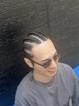 地毛コーンロウ(全頭)