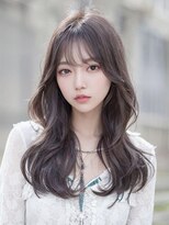 オリンテ バイ レシッド 表参道(orente by rcid)&nbsp;韓国レイヤーロング美髪グレージュアッシュインナーグレージュ