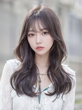 オリンテ バイ レシッド 表参道(orente by rcid) 韓国レイヤーロング美髪グレージュアッシュインナーグレージュ