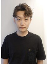 ゼスト パーク(ZEST PARK)&nbsp;フェザーパーマ/センターパート/吉祥寺/櫻本