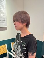 ヘアーブレイス(hair brace)&nbsp;千葉駅/着物ヘア/大人ガーリー/ダークアッシュ/似合わせカット