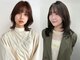 カノエ 福岡香椎店(canoe)の写真/"なりたい×似合わせ”の垢抜けヘアならカノエ*トレンドの顔周りレイヤー/前髪のイメージチェンジも人気♪