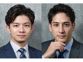 ヒロギンザ 新橋銀座口店(HIRO GINZA)の写真/【最終受付21時/個室】1ミリに差が出るBARBERスタイル*カジュアルからフォーマルまでお任せ[新橋/新橋駅]