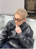 MEN’S HAIR/波巻きツイストスパイラル/リバースセンターパート