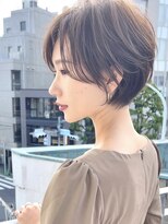 アイドットプラス 札幌大通り(i.+ODORI)&nbsp;小顔くせ毛カバーベージュカラー丸みショートボブヘア