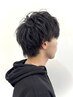 【MEN"S】メンズカット+ポイントパーマorダウンパーマ