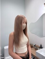 ウタリ(utari)&nbsp;ミルクティーベージュ【難波 桜川/ダメージレスカラー】