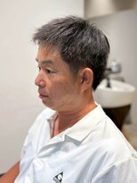 エムエイチザバーバー 本町(MH THE BARBER)&nbsp;大人の白髪活かしショート【北浜・淀屋橋】