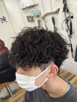 スウェル 成田店(Swell)&nbsp;シャドウパーマ [#成田 #MEN'S #メンズサロン #メンズパーマ]