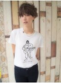Haneno  ×  T-shirts na kibun    short