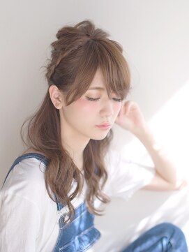 オジコ(ojiko) ☆月曜営業☆ojiko.夏の涼しげハーフアップ2