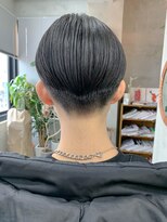 テトヘアー(teto hair) 刈り上げショート、前下がり、マニッシュショート