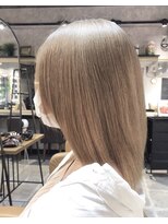 モテ・愛されブリーチありミルクティーベージュ