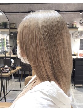 ロンド ルージュ 銀座店(Lond rouge) モテ・愛されブリーチありミルクティーベージュ