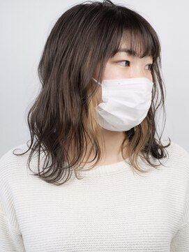 スパ ヘアーデザイン(SPA hair design) チラッと可愛いイヤリングカラー