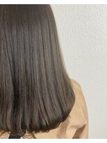 トリコ 梅田茶屋町店(trico) 大人かわいいグレイッシュなカラー