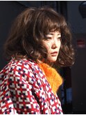 くせ毛風無造作スタイル