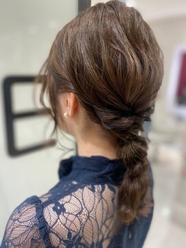 マニクレアーレ(mani CREARE) 編みおろしアレンジ