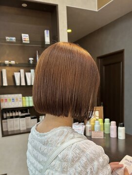 アールトゥーヘアー(art To Hair) 重めボブ/タッセルボブ/韓国ヘア/ことりベージュ/20代30代40代