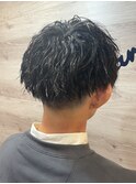 メンズルーズツイストパーマ