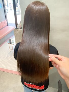 ロンドポレール 北千住(Lond polaire) ☆切りっぱなしボブ×美髪×ピンクブラウン