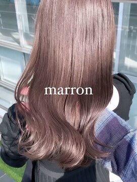 チル(chill) セミディ/シアーカラー/マロンブラウン