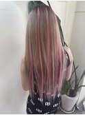 夏ギャルピンクハイライト