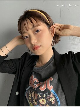 ルーシーバイパム 恵比寿(Lucy by PAM.) 束感バングとミニボブ