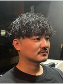 ツイストスパイラルパーマ マッシュ パーマ メンズ