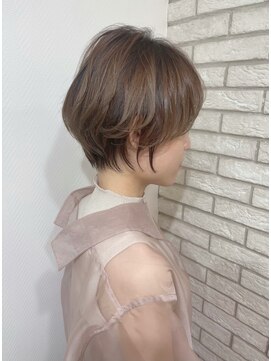 メモリーズ 銀座(Memories) ショートカット×ひし形ショートボブ×前髪あり20代30代40代