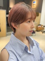 ミィ 表参道(mee.) 黒髪/ボブウルフ/ネビージュ/小顔/ワンレン/髪質改善/前髪