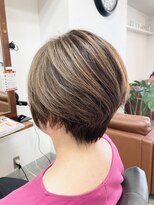 フリーズ 伊丹店(Freez)&nbsp;白髪ぼかし30代40代50代60代伊丹大人ショート大人ボブ