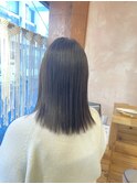 シークレットハイライト×ストレートパーマ
