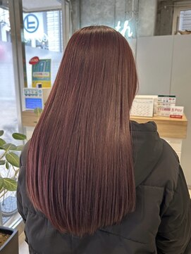 アース 高円寺店(HAIR & MAKE EARTH) ほんのりピンクなブラウン♪  【@mppp_32485】