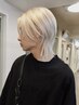 【7,8月ご新規様限定】メンズカット+ブリーチカラー　渋谷/表参道