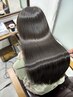 《圧倒的艶髪への最短コース》美髪矯正＋カット＋TOKIOインカラミ　￥18000