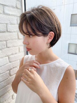 ロンド エスポワール 錦糸町(Lond espoir) ☆ミニウルフレイヤーカット顔周り前髪韓国ショートボブ錦糸町13