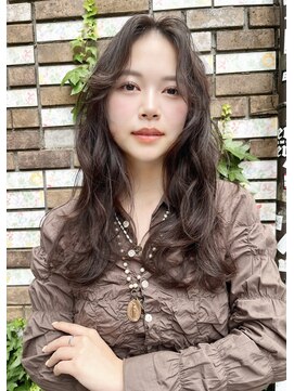 アンサム 二子玉川店(UNSOME) 【二子玉川】セミロングレイヤー/ダークブラウン/二子玉川