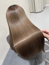 アイコニック 長久手店(ICONIQ) 【髪質改善カラーエステ】艶髪ストレート/美髪/絹髪