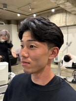 エース 中野(Ace)&nbsp;ナチュラルセンターパート<理容室><MEN'S/中野/バーバー>
