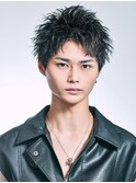 ワイルドスパイキーアップバング
