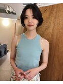 内巻きボブ