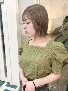 ノエ(noe) ミディアムヘア/デザインカラー/フェイスフレーミング/栄h138