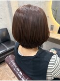 ボブ×ピンク