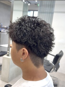 フィフス 渋谷(fifth) 渋谷スパイキーパーマスパイキーショートパーマ刈り上げショート