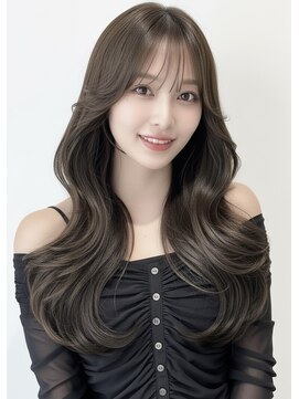 オットット(OttottO) 韓国ヘア☆レイヤーカットグレージュくびれヘア